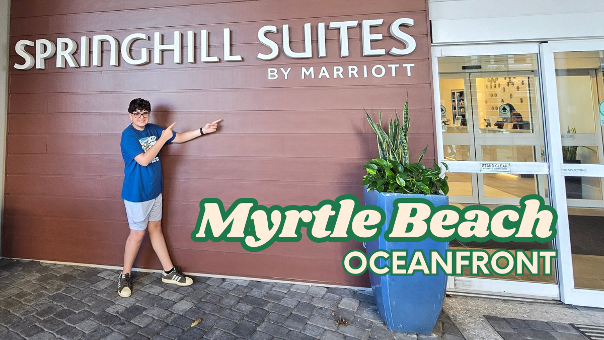 Hotel Review: SpringHill Suites Myrtle Beach Oceanfront – Beachfront Slides, Lazy Rivers & Birthday Wins